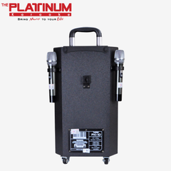 Platinum Original Portable Built-In Karaoke Trolley Speaker with Thousands songs PK-10