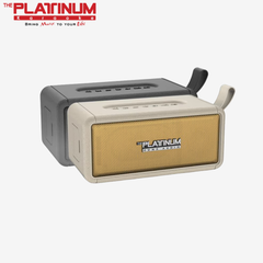 Platinum Apollo Portable Bluetooth Speaker | 40W Wireless Speaker with Power Bank Function, DSP Bass, and IPX6 Water Resistance
