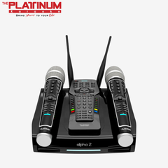 Platinum Karaoke Alpha 2 | 4K Wireless Microphone Karaoke Player & Android TV Karaoke System with Free 6-Month Song Update