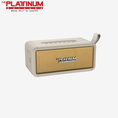Platinum Apollo Portable Bluetooth Speaker | 40W Wireless Speaker with Power Bank Function, DSP Bass, and IPX6 Water Resistance