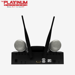 Platinum Karaoke Alpha 2 | 4K Wireless Microphone Karaoke Player & Android TV Karaoke System with Free 6-Month Song Update