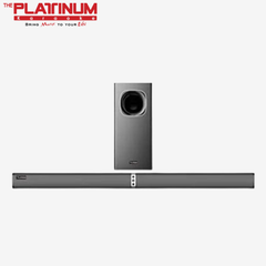 Platinum Karaoke M50 Sound Bar | 120W Sound System with Subwoofer, Dual Tower Speakers, Bluetooth, and EQ Presets