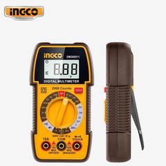 Ingco Digital Multimeter True RMS 2000 Counts with AC / DC Measurement DM360011 ING-PT