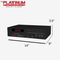 Platinum T-40 KAPITAN T40S Kapitan 2 Black V. 1.5 (w/ Songlist T-Series Songbook P-50 and CD Vol. 82