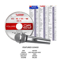 Platinum CD for KS-5/10/40 KS-5 Junior Lite / KS-10 / KBox2 / KS40 Junior 2 Volume 11 to Vol 25