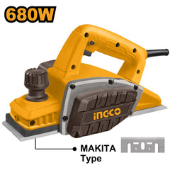 Ingco Electric Planer 680W Power with Planning Width & Depth: 82x1mm PL6808P (IPT)