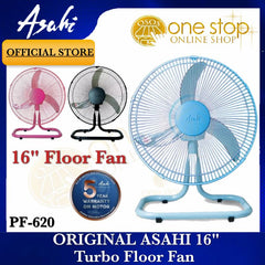 Asahi Original 16 inch Super Power Floor Fan | Electric Fan PF620 PF-620 •OSOS•