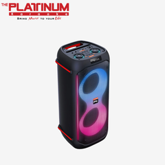 Platinum by Winland Duo Party Jukebox Karaoke and Music Speaker 1600 PMPO DK-65