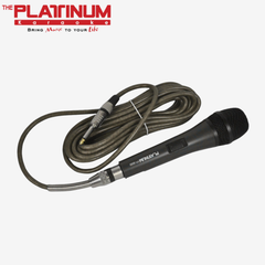The Platinum PT-5000 Wired Microphone Mic (Black) 10meters Microphone wired PT-5000 *WINLAND*
