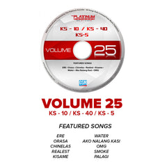 Platinum CD for KS-5/10/40 KS-5 Junior Lite / KS-10 / KBox2 / KS40 Junior 2 Volume 11 to Vol 25