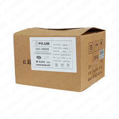 PILUM by Winland Servo Motor AC AVR 100% Efficiency 500W Automatic Voltage Regulator PLSVC-500VA