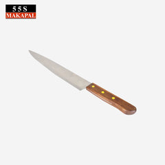 555 10inches MATIBAY Stainless Steel fruit knife, thickened kitchen knife w/ wood handle - Winland Depot