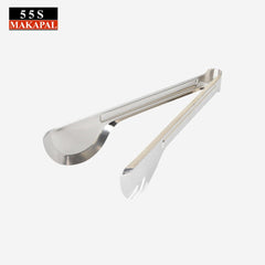 555 9 inch Stainless Steel Serving Vegetable Food Tongs 1095 - Winland Depot