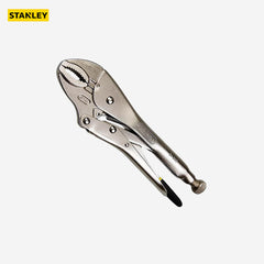 Stanley 10-Inches/254mm Curved Jaw Vise Grip Locking Pliers 84-369-1-23