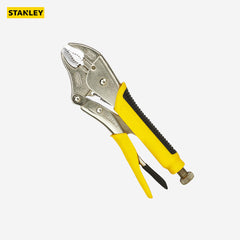 Stanley 10inches (254mm) Locking Plier-Curved Jaw Vise Grip Pliers 84-369-1