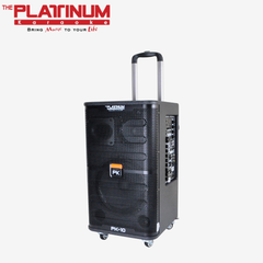 Platinum Original Portable Built-In Karaoke Trolley Speaker with Thousands songs PK-10