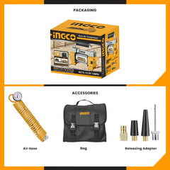 Ingco Auto Air Compressor 12V 18A AAC2508
