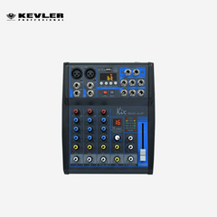 Kevler KIX Audio BMX-4UP Professional 4 Channel Mixer