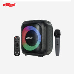 Konzert Bulilit Uno 6.5 Inch Party Box Portable Rechargeable Speaker System 1500W PMPO