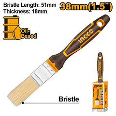 Ingco by Winland High Quality Bristles Paint Brush For Oil-Based Paint (1inch-3inch) ING-HT