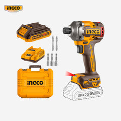 Ingco Ingco P20S/20V Brushless Motor Lithium-Ion Cordless Impact Driver CIRLI2028 ING-CT