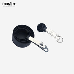 Masflex Measuring Cups & Spoons 8pcs Set w/ Durable Stainless Steel Premium Handle-CL-17