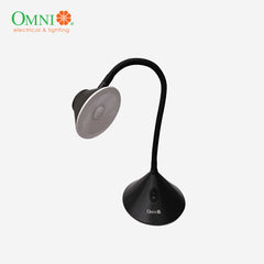 Omni Electrical & Lighting LED Desk Table Lamp 3.2W Daylight Black/White