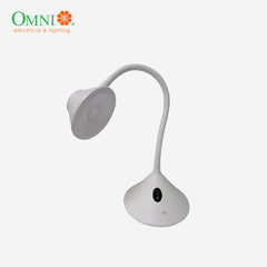 Omni Electrical & Lighting LED Desk Table Lamp 3.2W Daylight Black/White