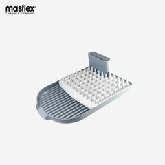Masflex Dish Drainer Rack Kitchen Sink Drying White & Green DF-188