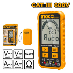 Ingco LCD Digital Multimeter 600V/60Mohm/60mF/600mA DM6001