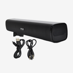 Konzert by Winland 2.0ch Mini Sound Bar System with USB & Rechargeable Battery-1000W PMPO SBX-23