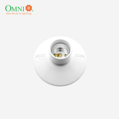 Omni E27 Ceiling Bulb Light Receptacle 4 1/4" Diameter with screw E27-040