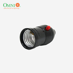 Omni Keyless Socket & Push Through Socket E27-600/E27-610