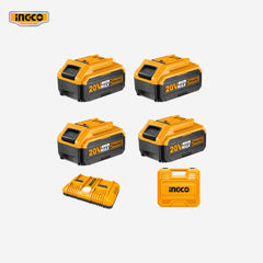 Ingco P20S 20V Lithium-Ion Battery And Charger Kit FBCLI20244