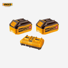 Ingco Ingco P20S/20V 5.0Ah Lithium-Ion Battery And Charger Kit FBCPK2425 ING-CT