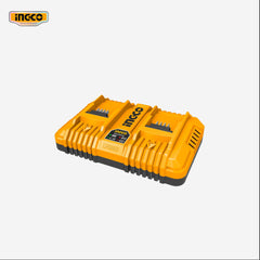 Ingco P20S 20V 2-Slots Fast Intelligent Charger FCLI2034
