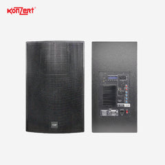 Konzert 15" Active Speaker-5 Band EQ/USB/SD Slot/Line-In/Mic Input & BT-500W GO Active 15