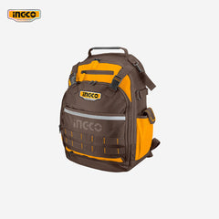 Ingco Ingco Tool Bag Backpack Box Organizer Heavy Duty Kit 380 x 170 x 460mm HBP01028