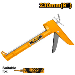 Ingco Caulking Gun 9 Inch Iron Shank with Teeth HCG0309