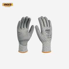 Ingco Cut Resistance Rubber Gloves XL HGCG01-XL