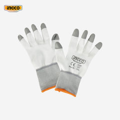 Ingco PU Gloves XL Class A Cotton for Hand Protection HGPUG02