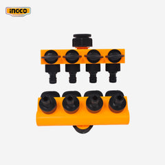 Ingco Plastic Hose Distributor Connector 4-Way HHC1402