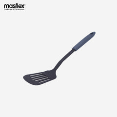 Masflex Kitchen Utensil Nylon Slotted Turner Durable Polypropylene Body HI-282