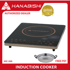 Hanabishi Soft Touch Induction Cooker 8 Cooking Function with FREE Pot