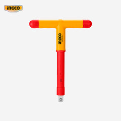 Ingco Insulated T-Handle Wrench 1000V 1/2 Inch 12 x 200 x140mm Cr-V HITH121