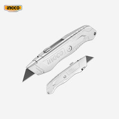 Ingco Ingco 19mmx61mm Super Select Aluminum Body Snap-Off Blade Utility Knife Cutter HKNS11615