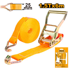 Ingco Ratchet Straps with Double J Hooks HRSP262 / HRSP1061 / HRSP08063