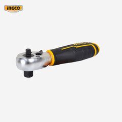 Ingco Industrial CrV 1/4" 3/8" Stubby Ratchet Handle HRTH081438