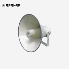 Kevler 10inch 4W Aluminum PA Horn Speaker with 107dB Sensitivity, Built-In 100V Multi-Tap