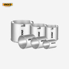 Ingco TCT Hole Saw Set Carbide Gritted HSB4061